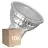 Confezione Multipack 10x Ledvance Faretti LED GU10 PAR16 6.1W 575lm 36D - 827 Bianco Molto Caldo | Sostitutiva 80W