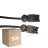 Confezione Multipack 50x Noxion GST - Compatibile Cavo di prolunga Nero - Maschio + Femmina - 1m - 3 pole 1,5mm2