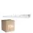 Confezione Multipack 10x Ledvance Stagna LED Stagna 46W 6400lm - 840 Bianco Freddo | 150cm