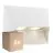 Confezione Multipack 6x Nordlux Pontio 27 Luce Da Parete Aluminium Bianca | Adatto per 2x GU10