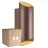 Confezione Multipack 6x Nordlux Nico Luce Da Parete Aluminium Arrugginito Up & Down | IP54 - Adatto per 2x GU10