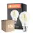 Confezione Multipack 10x Ledvance Classic Performance LED Bulbo B22d Pera Filamento Chiara 6.5W 806lm - 827 Bianco Molto Caldo | Sostitutiva 60W