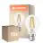 Confezione Multipack 10x Ledvance Classic LED B22 Pera Filamento Chiara 5.9W 806lm - 827 Bianco Molto Caldo | Sostitutiva 60W
