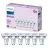 Confezione Multipack 6x Philips Faretti LED GU10 PAR16 5W 390lm 36D - 840 Bianco Freddo