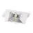 Downlight LED Wallwasher Wally Medio Bianca 27W 3850lm 78x100D - 840 Bianco Freddo - 238x145mm