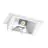 Downlight LED Wallwasher Wally Maxi Bianca 46W 6300lm 70x75D - 830 Luce Calda -  
