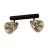 Eglo Luce da soffitto Keelby Acciaio Nero | IP20 - Adatto per 2x E14 