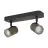 Eglo Luce da soffitto Consuma 1 Acciaio Bronzo Nero | IP44 - Adatto per 2x GU10 