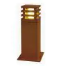 SLV Piazza 40 Lampada da terra Acciaio Arrugginito Piazza 9W 90lm - 830 Luce Calda -  | Esterni - IP55