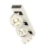 SLV Kalu Triple Parete e Luce da soffitto Aluminium Bianca 47W 3400lm - 830 Luce Calda -  | Dimmerabile 