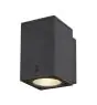 SLV Enola M Luce Da Parete Aluminium Grigio Piazza 11W 980lm - 940 Bianco Freddo | Esterni - IP65 - Miglior Resa Cromatica