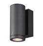 SLV Enola S Luce Da Parete Aluminium Grigio Il Giro 6W 500lm - 940 Bianco Freddo | Esterni - IP65 - Miglior Resa Cromatica