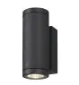 SLV Enola Up/Down Luce Da Parete Aluminium Grigio Il Giro 7.8W 700lm - 940 Bianco Freddo | Esterni - IP65 - Miglior Resa Cromatica - Dimmerabile 