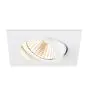 SLV New Tria 68 Faretti Aluminium Bianca Piazza 8.3W 705lm 38D - 927 Bianco Molto Caldo | Ritaglio 68mm - Miglior Resa Cromatica - Dimmerabile 