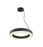 SLV Medo Il Anello 60 Luce Pendente Aluminium Nero 26W 4000lm 110D - 930-940 CCT | Miglior Resa Cromatica - Dali Dimmerabile 