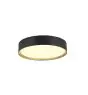 SLV Decona Parete e Luce da soffitto Aluminium Nero Il Giro 18W 1560lm - 930 Luce Calda -  | IP44 - Miglior Resa Cromatica - Dimmerabile 