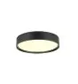 SLV Decona 30 Luce da soffitto Aluminium Nero Il Giro 17W 1710lm - 930-940 CCT | IP44 - Miglior Resa Cromatica - Dimmerabile 