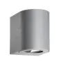 Nordlux Canto 2 Luce Da Parete Aluminium Grigio Up & Down - 10.6W 500lm - 830 Luce Calda -  | IP44