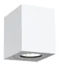 Nordlux Canto Kubi 2 Luce Da Parete Aluminium Bianca Up & Down - 10.6W 500lm - 830 Luce Calda -  | IP44