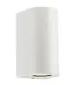 Nordlux Canto Maxi 2 Luce Da Parete Aluminium Bianca Up & Down | IP44 - Adatto per 2x GU10