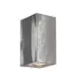 Nordlux Canto Maxi Kubi 2 Luce Da Parete Acciaio Grigio Up & Down | IP44 - Adatto per 2x GU10
