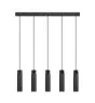 Nordlux Luce Pendente Tilo Metallo Nero | IP20 - Adatto per 5x GU10