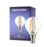 Noxion Lucent LED E14 Sferica Filamento Chiara 2.5W 250lm - 827 Bianco Molto Caldo | Sostitutiva 25W