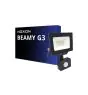 Noxion Proiettore LED Beamy G3.1 Nero 20W 2200lm 100D - 840 Bianco Freddo | IP44 - Sensore di Movimento e Luce - Simmetrico 