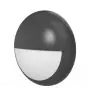 Noxion Bulkhead LED Pro V2 12/16/20W 2400lm - 830-840-865 CCT | 325mm - IP65 - Emergenza 3H + Palpebra Il Anello Nero