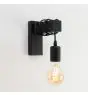 Eglo Luce Da Parete Townshend Legna Nero | Adatto per E27