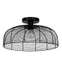 Eglo Luce da soffitto Rinroe Acciaio Nero Rame | Adatto per E27