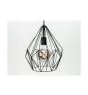 Eglo Luce Pendente Carlton Acciaio Nero | IP20 - Adatto per 1x E27 