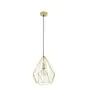 Eglo Luce Pendente Carlton Acciaio Oro | IP20 - Adatto per 1x E27 