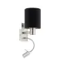 Eglo Luce Da Parete Pasteri Acciaio Nichel Satinato 40 | IP20 - Incl. Faretti e Escl. 1x E27