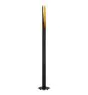 Eglo Lampada da terra Barbotto Acciaio Nero, Oro 4.5W 345lm - 830 Luce Calda -  | Adatto per GU10