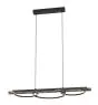 Eglo Luce Pendente Boyal Legna Nero, Arrugginito 40.5W 3600lm - 830 Luce Calda -  | Dimmerabile