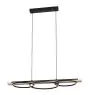 Eglo Luce Pendente Boyal Legna Nero, Marrone 40.5W 3600lm - 830 Luce Calda -  | Dimmerabile