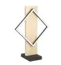 Eglo Lampada Da Tavolo Boyal Legna Nero, Marrone 13W 1750lm - 830 Luce Calda - 