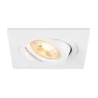 SLV New Tria 75 Faretti Aluminium Bianca Piazza | Ritaglio 75mm - Adatto per 1x GU10 