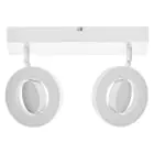 Ledvance LED Decor Faretti Saturn Plastica Bianca 21W 610lm - 830-842-865 CCT