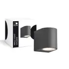 D'Lite Luce Da Parete Vossem Nero | IP54 - Adatto Per 1x GU10