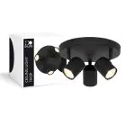D'Lite Luce da soffitto Trop Sabbioso Nero | Adatto Per 3x GU10