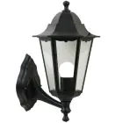 Nordlux Cardiff Up Luce Da Parete Aluminium Nero | Adatto per 1x E27