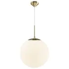 Nordlux Grant Luce Pendente Vetro Oro | Adatto per E27