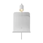 Nordlux Luce Da Parete Roomi Metallo Bianca | IP20 - Adatto per 1x GU10 - con USB