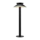 Nordlux Solar Lampada a piedistallo Justina Metallo Nero 5W 400lm - 830 Luce Calda -  | Sensore di Movimento e Luce