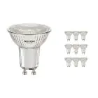 Confezione Multipack 10x Noxion Faretti LED GU10 PAR16 4W 345lm 36D - 840 Bianco Freddo | Dimmerabile - Sostitutiva 50W