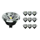 Confezione Multipack 10x Noxion Lucent Faretti LED GU10 AR111 15W 850lm 40D - 927 Bianco Molto Caldo | Miglior Resa Cromatica - Dimmerabile - Sostitutiva 75W