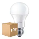 Confezione Multipack 10x Philips Corepro LED Bulbo E27 Pera Ghiaccio 13W 1521lm - 840 Bianco Freddo | Sostitutiva 100W