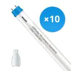 Confezione Multipack 10x Philips Tubo LED T8 CorePro (EM/Mains) Standard Output 20W 2200lm - 865 Luce del Giorno | 150cm - Sostitutiva 58W